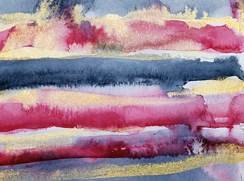 watercolor mindfulness practice